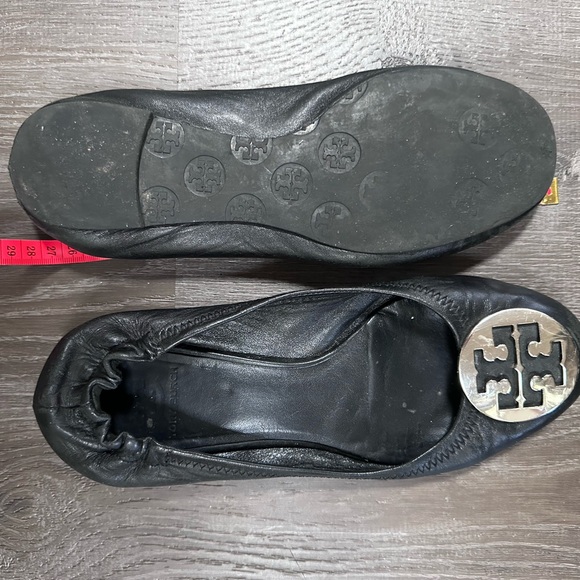 TORY BURCH FLATS LEATHER - Picture 4 of 4